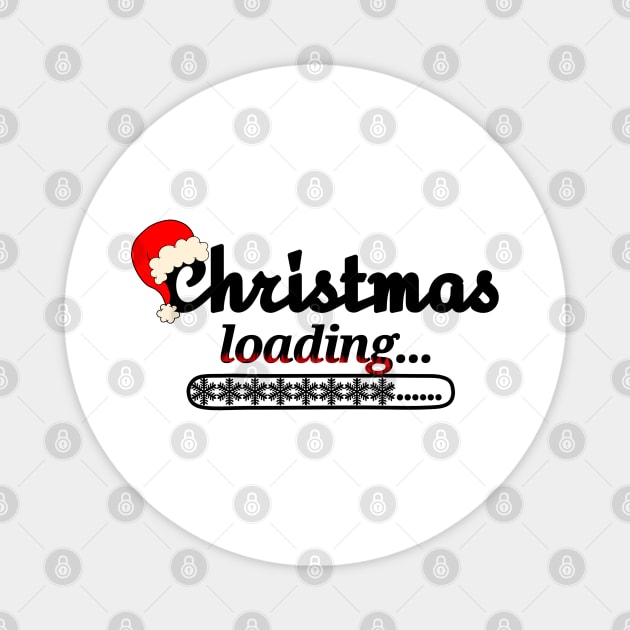 Christmas Loading Magnet by IVY Art